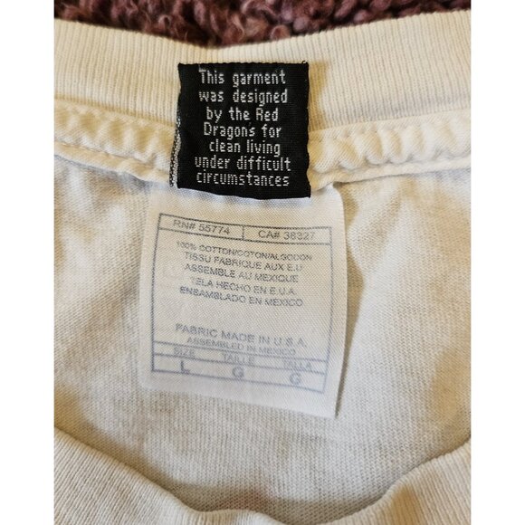 Vintage Mens RDS Red Dragon Long Sleeve T-shirt Large USA 2001 Y2K skateboarding - Picture 15 of 16